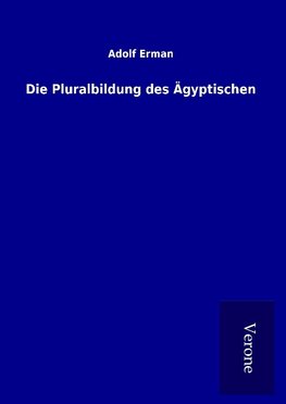 Die Pluralbildung des Ägyptischen