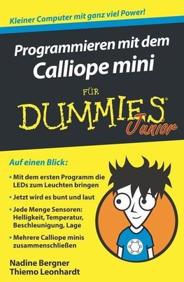 Programmieren mit dem Calliope mini für Dummies Junior