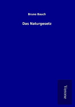 Das Naturgesetz