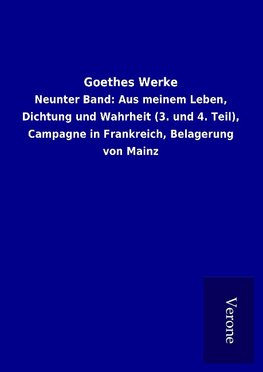 Goethes Werke