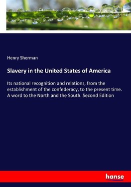 Slavery in the United States of America