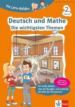 Die Lern-Helden Deutsch und Mathe. Die wichtigsten Themen 2. Klasse