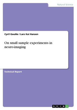 On small sample experiments in neuro-imaging