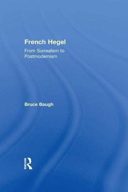 Baugh, B: French Hegel