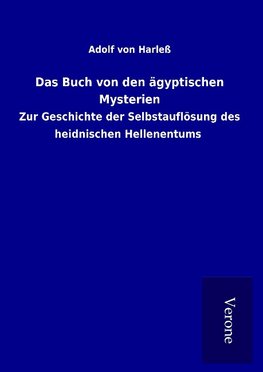 Das Buch von den ägyptischen Mysterien