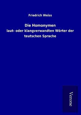 Die Homonymen