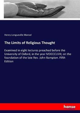 The Limits of Religious Thought