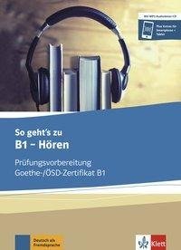 So geht's zu B1 - Hören. Buch und MP3-Audio-Daten-CD