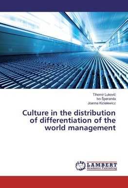 Culture in the distribution of differentiation of the world management