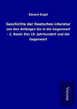 Geschichte der Deutschen Literatur