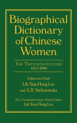 Biographical Dictionary of Chinese Women