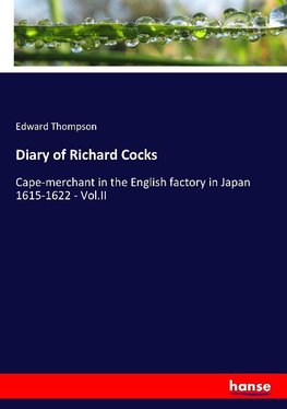 Diary of Richard Cocks