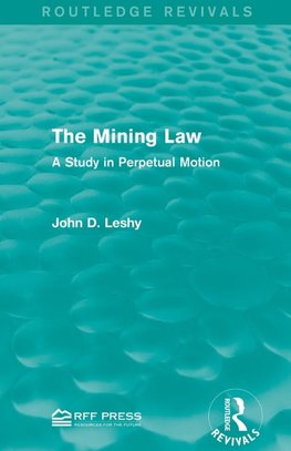 The Mining Law