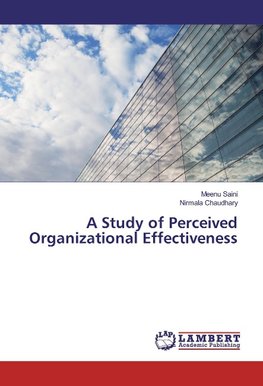 A Study of Perceived Organizational Effectiveness