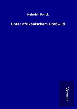 Unter afrikanischem Großwild