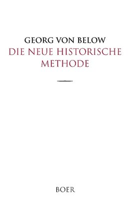 Die neue historische Methode