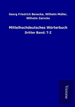 Mittelhochdeutsches Wörterbuch