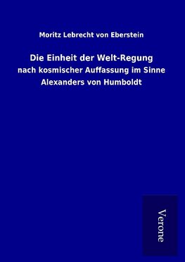 Die Einheit der Welt-Regung