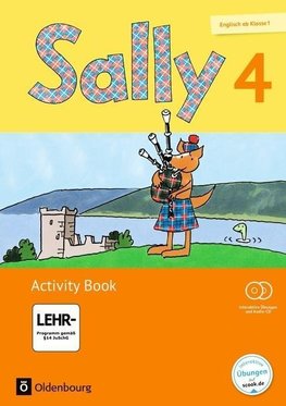 Sally - Ausgabe für alle Bundesländer außer Nordrhein-Westfalen 4. Schuljahr - Activity Book mit interaktiven Übungen auf scook.de