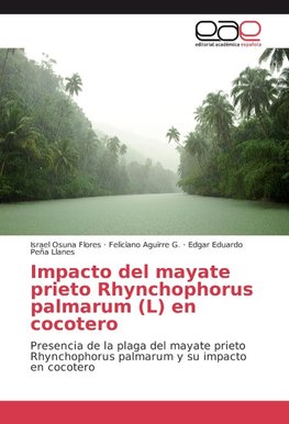 Impacto del mayate prieto Rhynchophorus palmarum (L) en cocotero