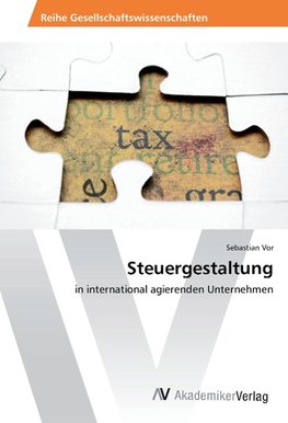 Steuergestaltung