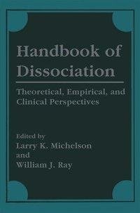 Handbook of Dissociation