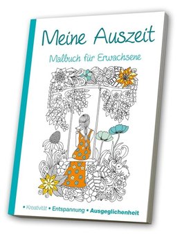 Malbuch für Erwachsene - Meine Auszeit