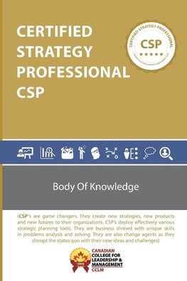 Certified Strategy Professional CSP BoK