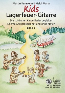 Kids Lagerfeuer-Gitarre