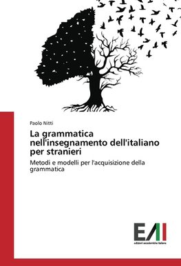 La grammatica nell'insegnamento dell'italiano per stranieri