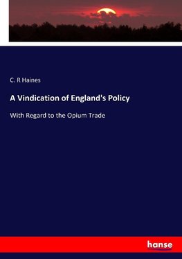 A Vindication of England's Policy