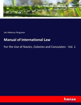 Manual of International Law