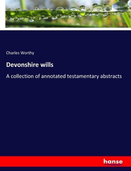 Devonshire wills