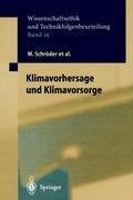 Klimavorhersage und Klimavorsorge