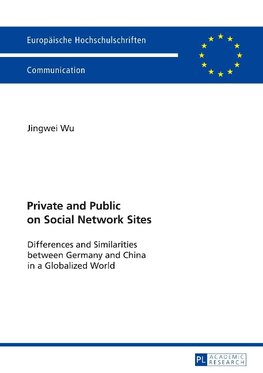 Private and Public on Social Network Sites