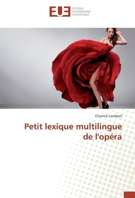 Petit lexique multilingue de l'opéra