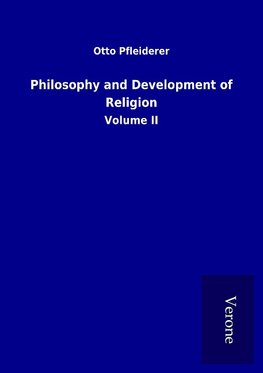 Philosophy and Development of Religion