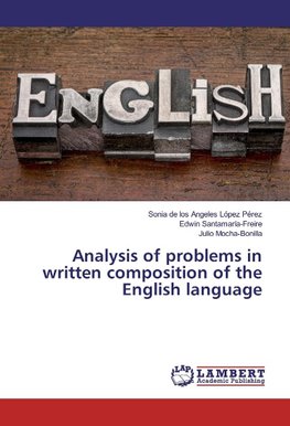 Analysis of problems in written composition of the English language