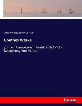 Goethes Werke