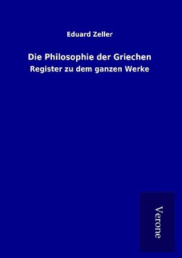 Die Philosophie der Griechen