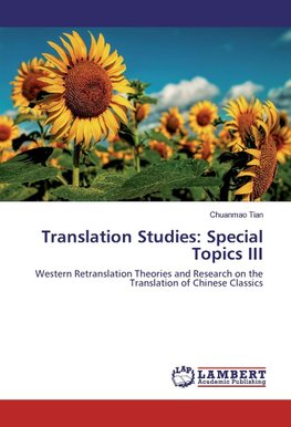 Translation Studies: Special Topics III