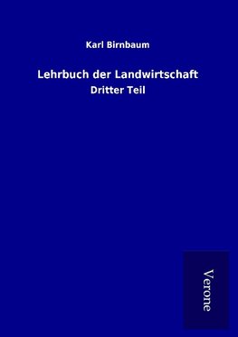 Lehrbuch der Landwirtschaft