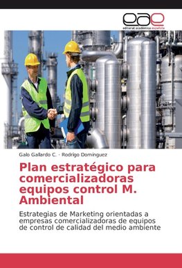 Plan estratégico para comercializadoras equipos control M. Ambiental