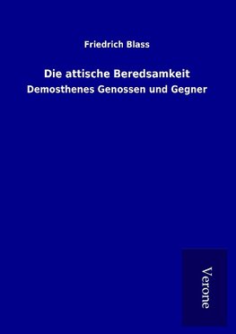 Die attische Beredsamkeit