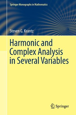 Harmonic and Complex Analysis in Several Variables