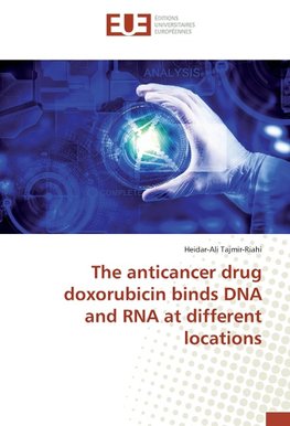 The anticancer drug doxorubicin binds DNA and RNA at different locations