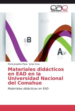 Materiales didácticos en EAD en la Universidad Nacional del Comahue