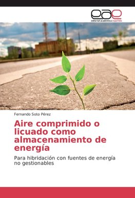 Aire comprimido o licuado como almacenamiento de energía