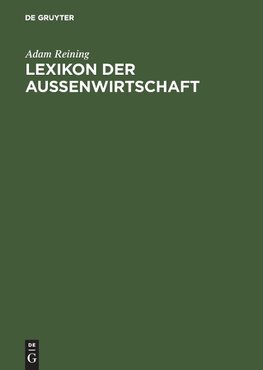 Lexikon der Außenwirtschaft