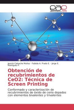 Obtención de recubrimientos de CeO2: Técnica de Screen Printing